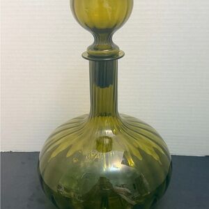 Guildecraft RARE avocado, Empoli Optic Genie Decanter